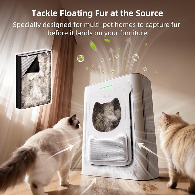 uahpet Pet Air Purifier for Home, Smoke for Large Rooms up to 2100 Ft² - Image 2