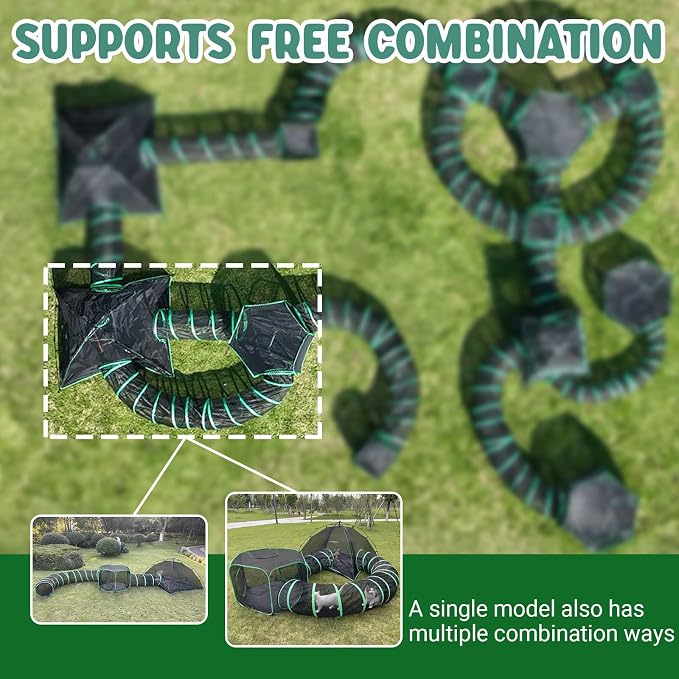 Cat Tents for Outside, Foldable Pet Playpen - Image 6