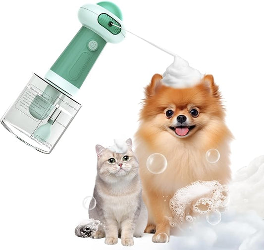 Electric Dog Shampoo Dispenser & Foam Machine by NRYDEPET