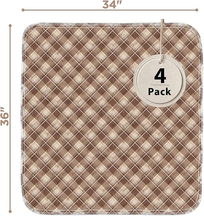 Non-Slip Bed Pads for Incontinence Washable, Waterproof Bed Pads, Bed Wetting - Image 2