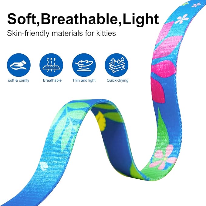 Cat Harness and Leash Set with Matching Collar – Escape Proof Harness - Image 4
