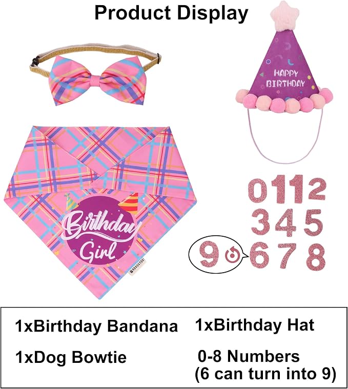 ADOGGYGO Dog Birthday Party Supplies - Image 3