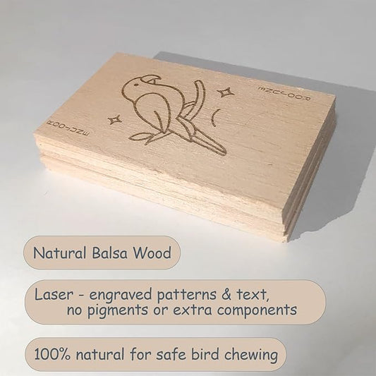 Bird Toys Chew Toys 100% Natural - Image 2