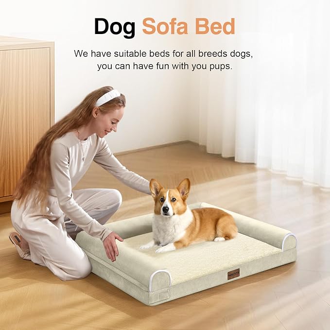 Medium Large Dog Bed Orthopedic Washable: Beds Bolster Medium Large Sized Dog - Image 3