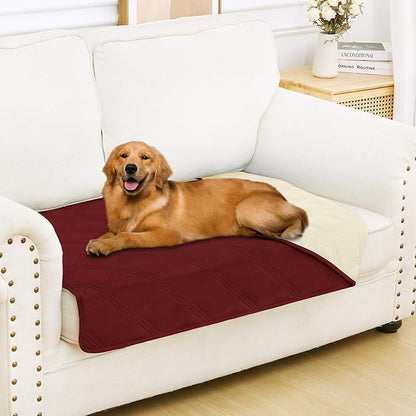 Smiry Waterproof Dog Bed Cover Blanket 30x53, Soft Reversible Pet Blanket by Smiry