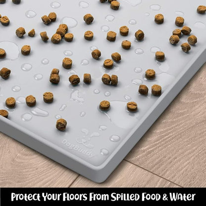 DogBuddy Dog Food Mat – Waterproof Dog Bowl Mat - Image 7
