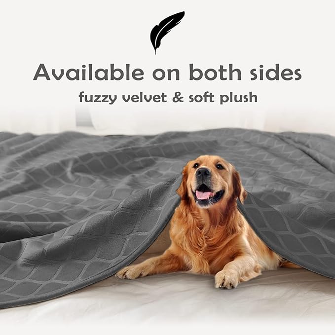 fuguitex Waterproof Dog Blanket Bed Cover Dog Crystal Velvet Moroccan Fuzzy - Image 4