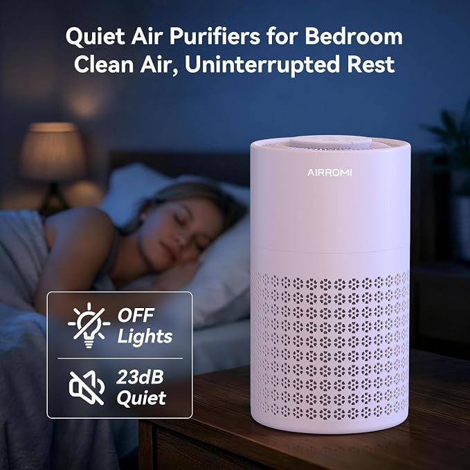 AIRROMI Air Purifier for Bedroom - Image 6