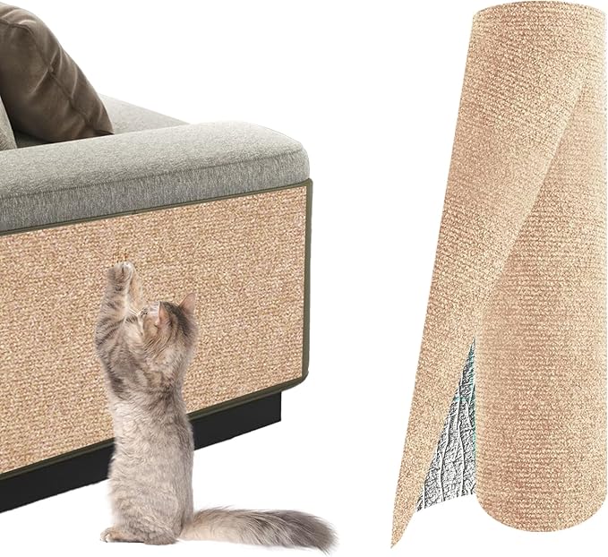 1Pack Total 39.3"x15.8" Cat Scratch Mat by ZLAFM