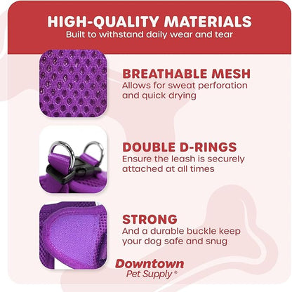 Downtown Pet Supply Step-in Dog Harness – No Pull, Adjustable Padded Mesh - Image 4