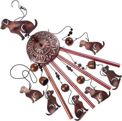 Outdoor Dog Wind Chimes, Gifts for Mom & Grandma & Family, Music Wind Catcher - Image 3
