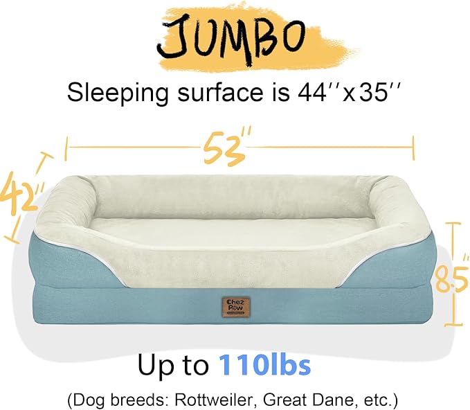 Washable Orthopedic Large Dog Bed - Image 5