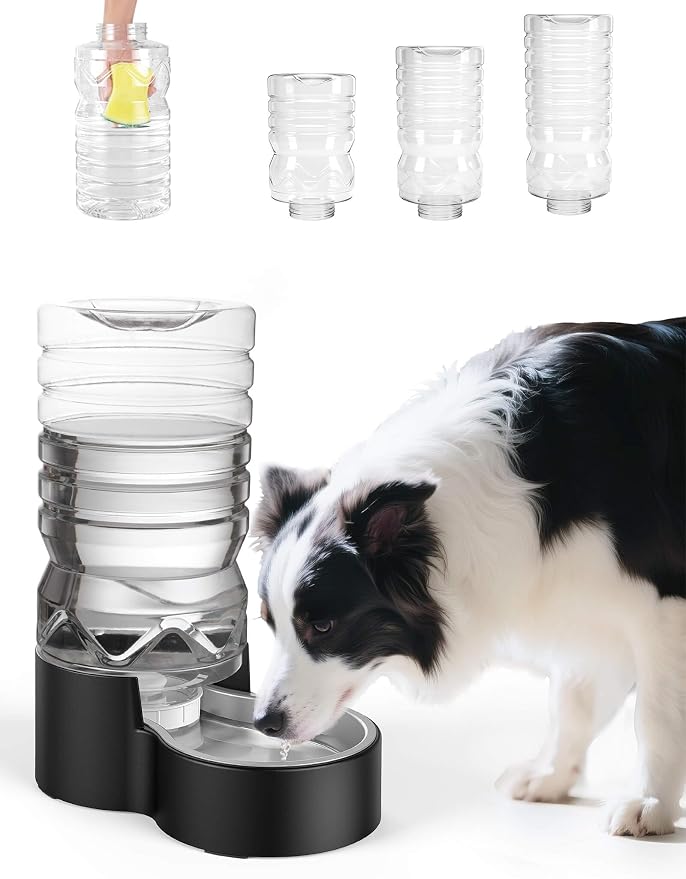 2.1 Gallon Automatic Dog Water Dispenser【Wide Mouth by Heouvo
