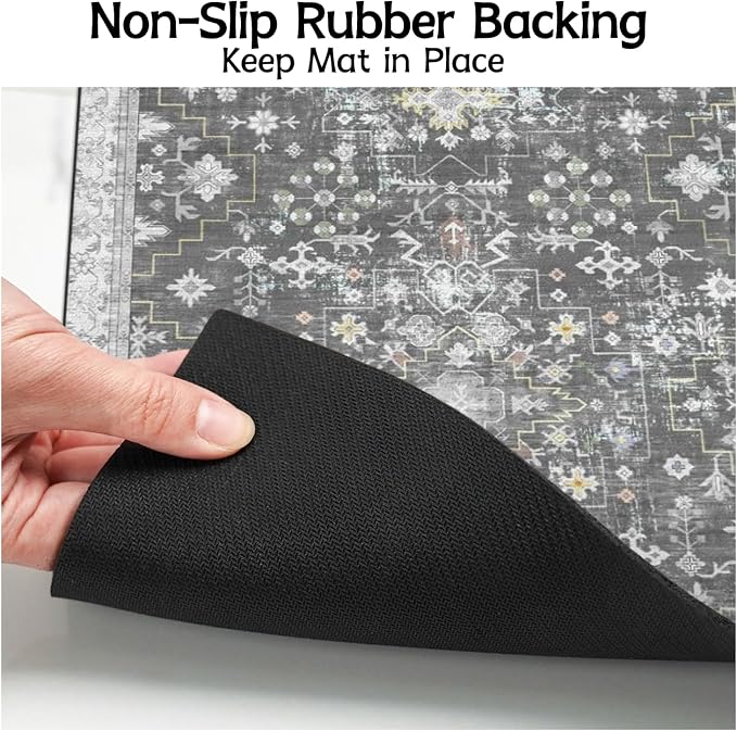 Pet Food Mats for Floor, Absorbent Dog Mat for Food and Water Dispenser Mat - Image 5