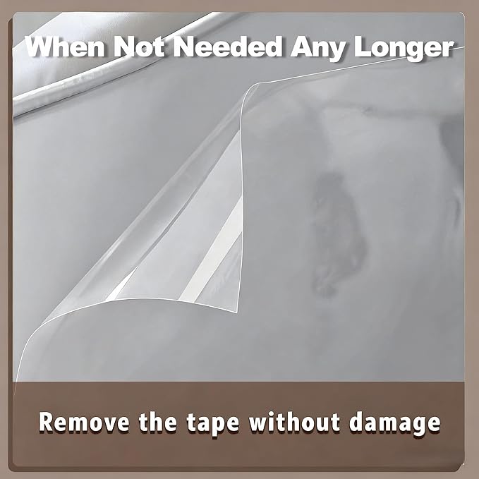 197"x12" Self-Adhesive Cat Scratch Protector Tape, Anti-Claw Couch Furniture - Image 5