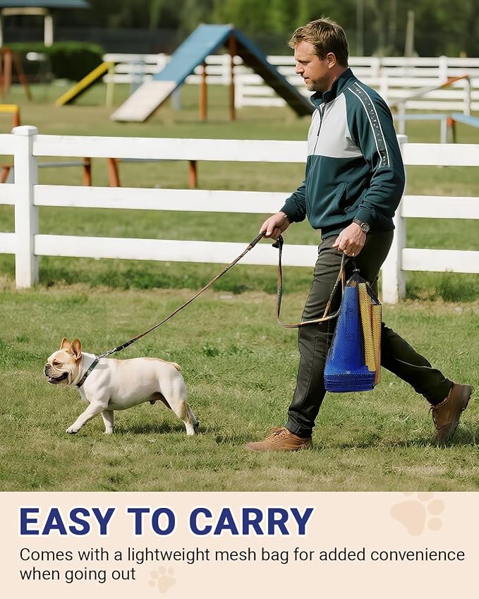 Dog Agility Course Backyard Set, Dog Agility Hurdle Cone Set - Image 5