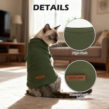 EXPAWLORER Soft Cat Sweater - Image 2