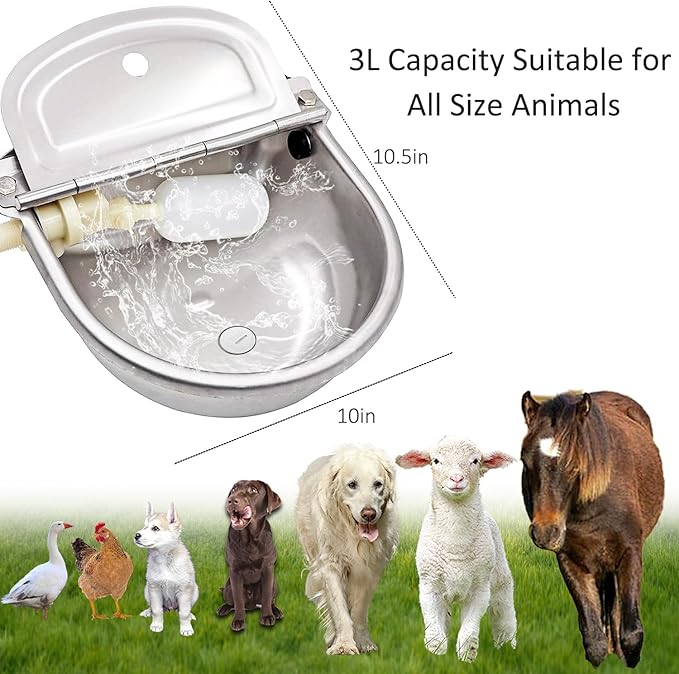 Automatic Water Dispenser for Dog Water Bowl Dispenser Large Size - Image 5