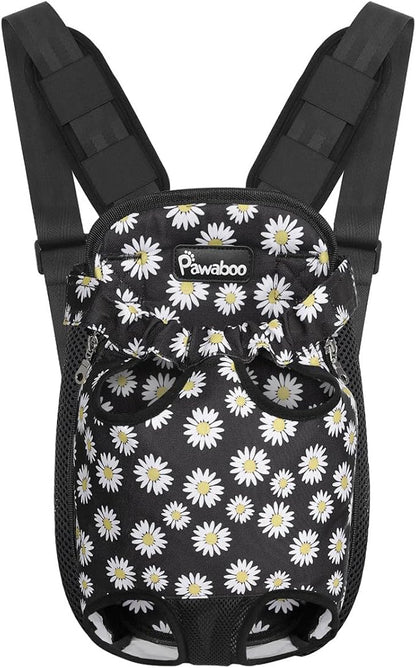 Pawaboo Pet Carrier Backpack, Adjustable Pet Front Cat Dog Carrier Backpack by Pawaboo