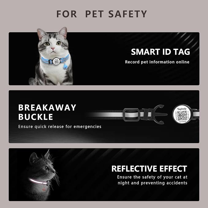 6 Pack QR Code Cat Collar - Image 3