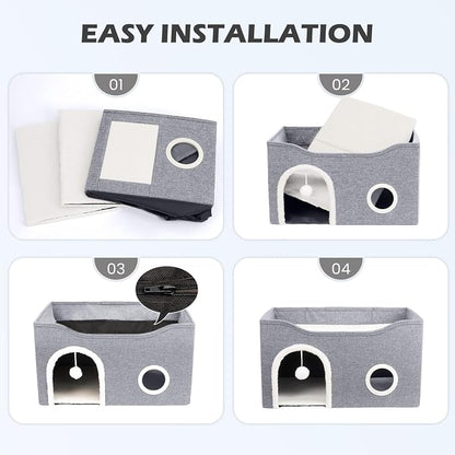 Heeyoo Cat House for Indoor Cats - Image 8