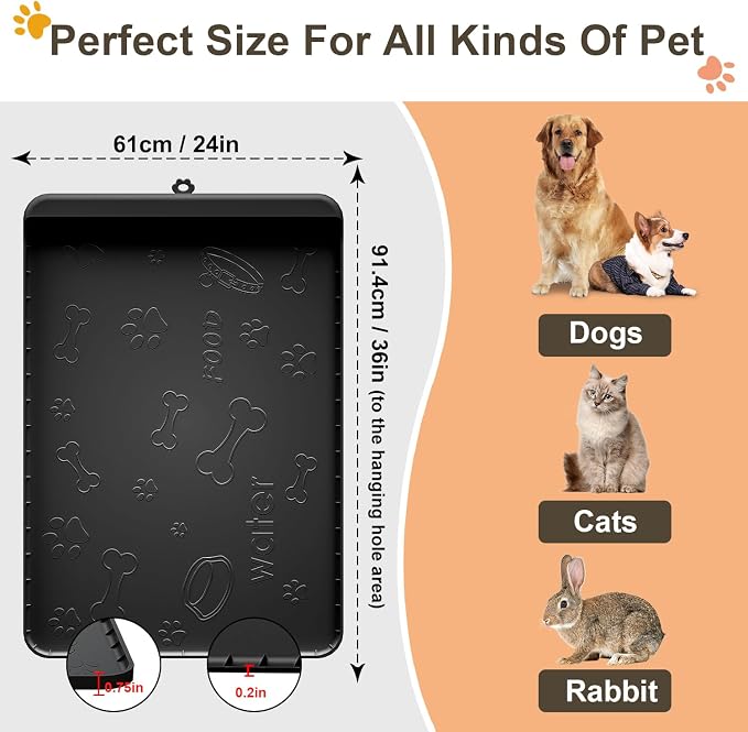 Dog Food Mat - Silicone Dog Mat - Image 6