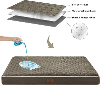 WNPETHOME Orthopedic Dog Bed Medium Size Dog, Waterproof Medium Dogs Bed - Image 6