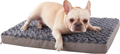 Orthopedic Memory Foam Bed for Medium Dogs, Cooling Crate Mat by ABETTERLIFEWITHPET