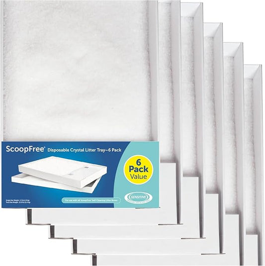 PetSafe ScoopFree Disposable Crystal Cat Litter Tray by PetSafe
