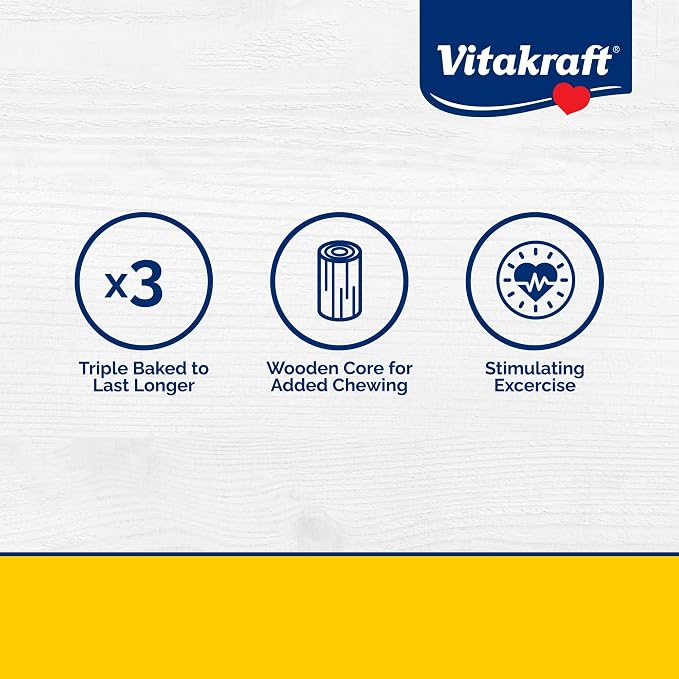 Vitakraft Parakeet Whole Grains & Honey Treat Sticks 2 Count, 2.11 Ounce - Image 2