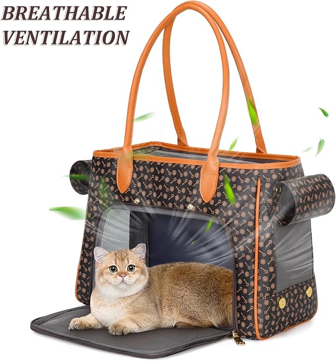 Minsong Fashion Pet Carrier Purse - Image 5