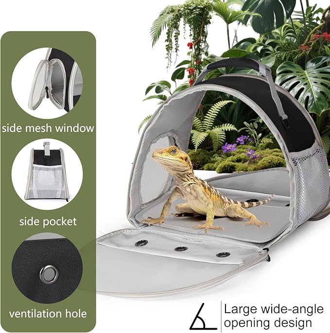 Ventilation Carrier for Bearded Dragon, Guinea Pig Carrier, Guinea Pig Carrier - Image 3