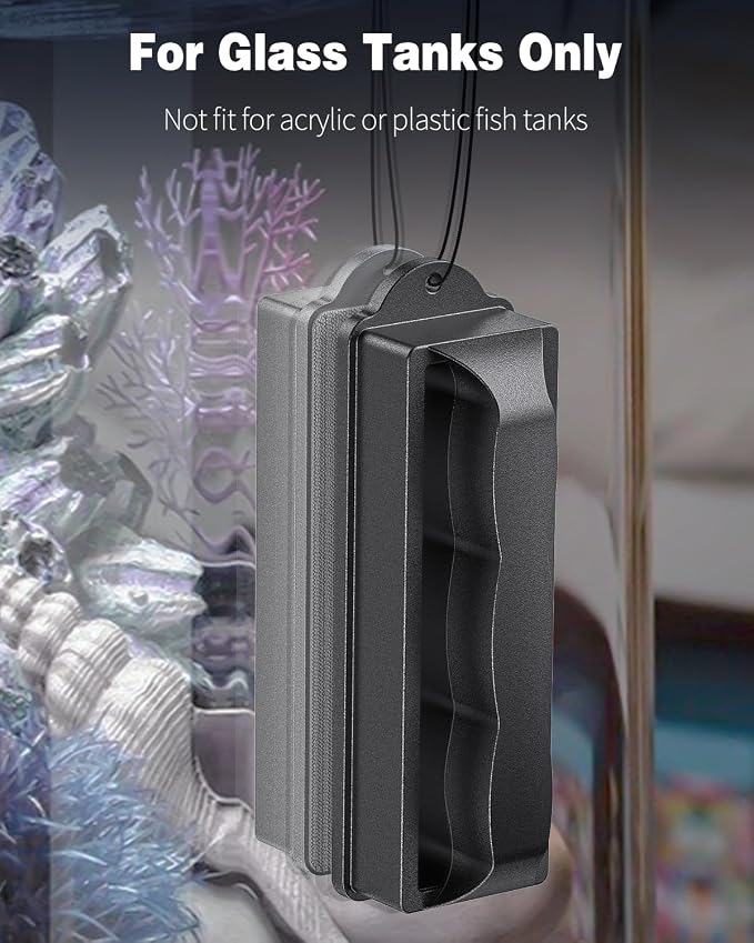 Pawfly Aquarium Magnetic Brush Fish Tank Glass Cleaner 4 Inch, Mini Stain - Image 7