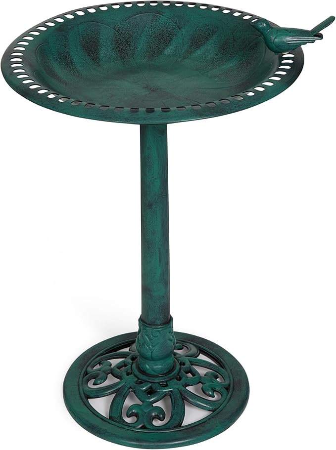 BACKYARD EXPRESSIONS PATIO · HOME · GARDEN 915025-NM Outdoor Garden Bird Bath- - Image 2