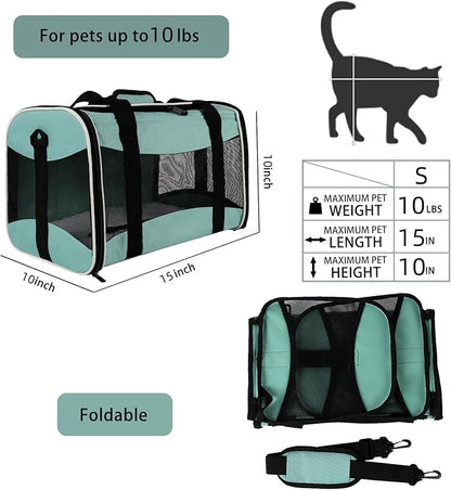 Small Animal Travel, Carrier for Hedgehog Rat Parrot Bird Guinea Pig, Lizards - Image 3