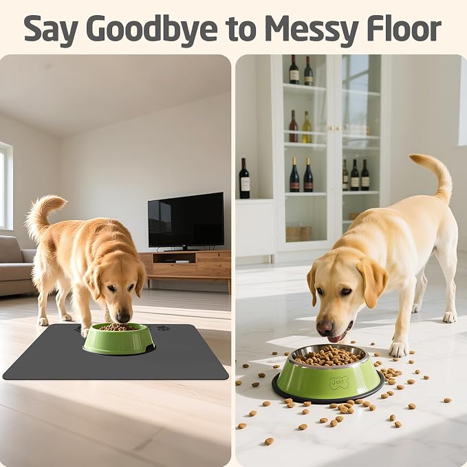 Pet Feeding Mats-Absorbent Dog Mat - Image 6