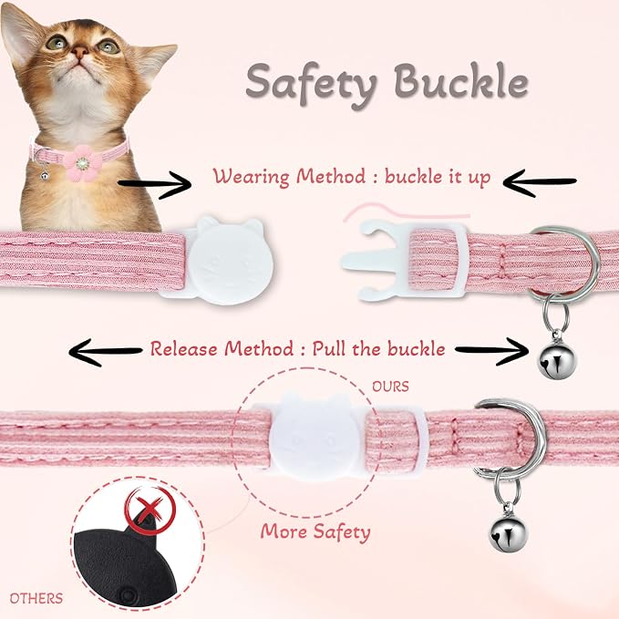 Cat Collar, HANSHILAI Kitten Collar - Image 5