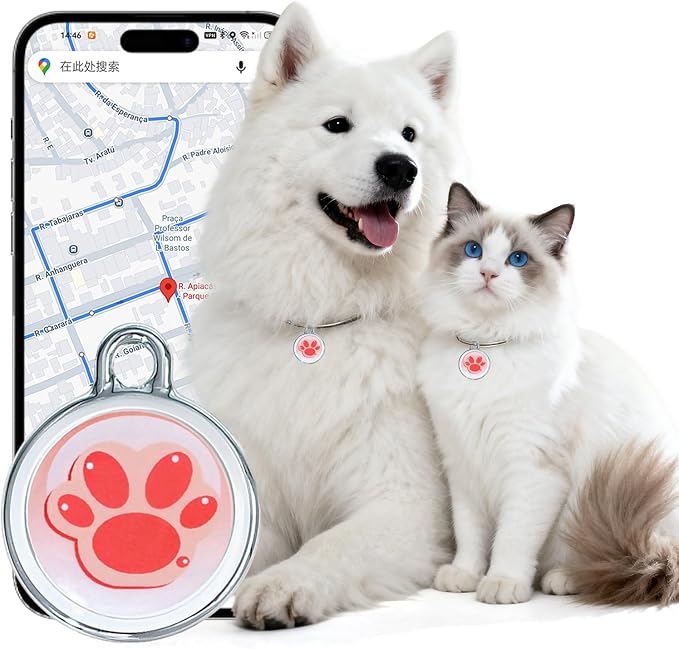 Smart GPS Tracker for Dogs|mini Easy to use Cat GPS Tracker|Waterproof and by Unknown