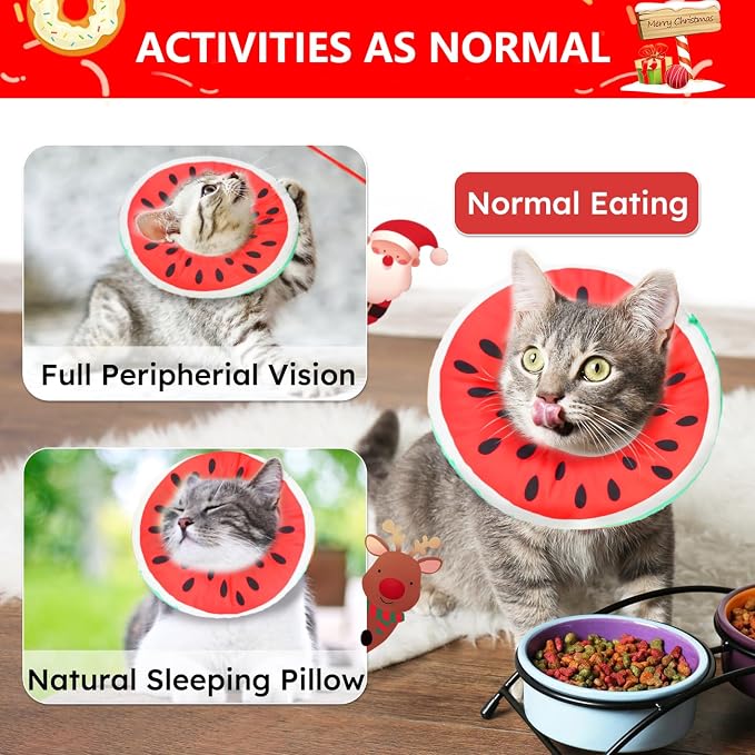 Cat Cone Collar Soft, Waterproof Cat Recovery Collar - Image 6
