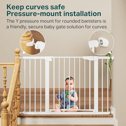 Cumbor 2 Pack 29.7"-48" Baby Gate - Image 4