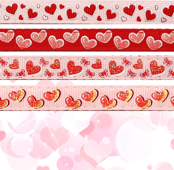 azuza 4 Pack Valentines Kitten Collar - Image 5