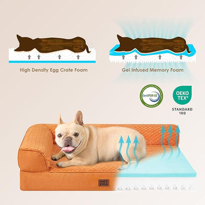EHEYCIGA Large Dog Bed Memory Foam - Image 4