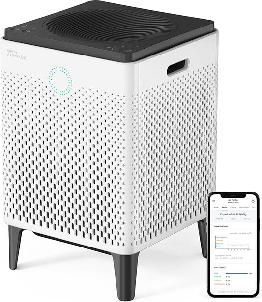 Coway Airmega 300S App-Enabled Smart Air Purifier, True HEPA Air Purifier by Coway