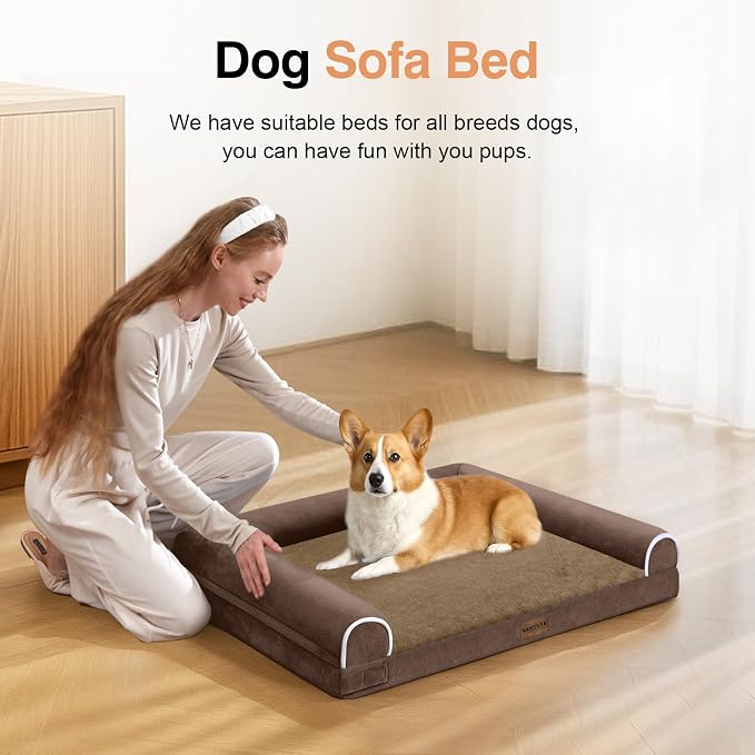 Small Dog Bed Orthopedic Washable: Beds Bolster Small Sized Dogs Bed Egg Crate - Image 3