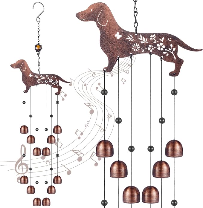 24 Inch Metal Wind Chimes Decor by Cinnvoice