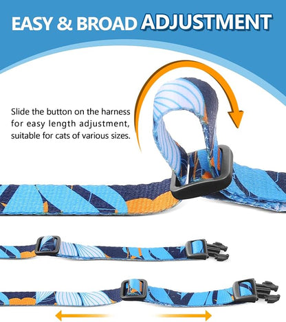 Halypet Cat Harness and Leash Set, Escape Proof Cat Harness, Safe Kitten Harness - Image 6