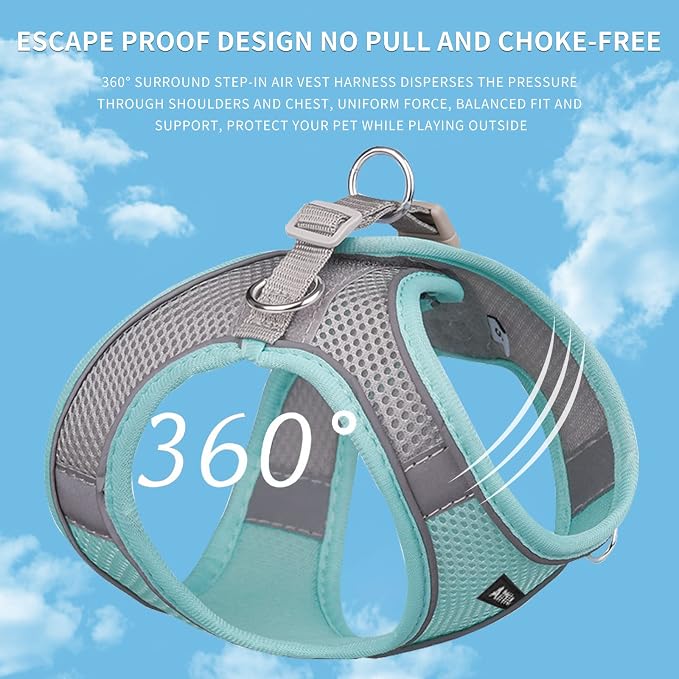 AIITLE Easy Walk Dog Harness and Leash Set - Image 6