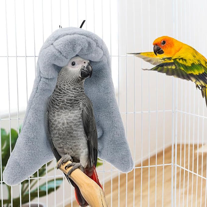 Cozy Bird Blanket Parrot Cage Snuggle Hut Warm Bird Nest House Bed Hanging - Image 2