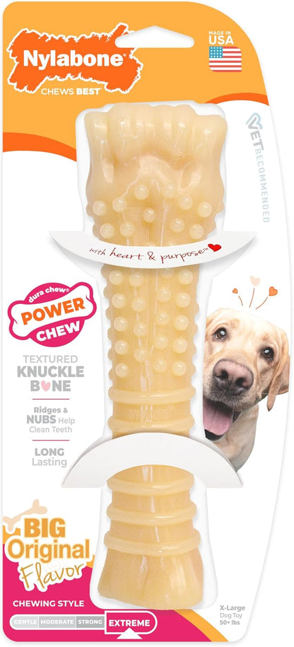 Nylabone Textured Knuckle Bone Power Chew Toy - Image 10