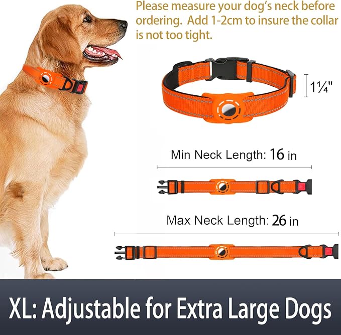 Airtag Dog Collar with AirTag Holder - Image 6